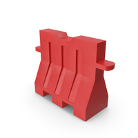 Red Plastic Barrier PNG & PSD Images