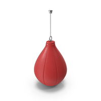 Red Punching Speed Bag PNG & PSD Images