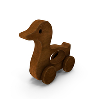 Old Wooden Toy Duck PNG & PSD Images