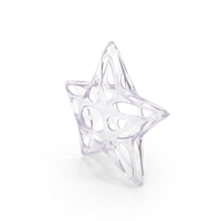 Abstract Glass Star PNG & PSD Images