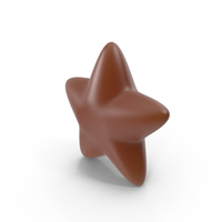 Chocolate Star PNG & PSD Images