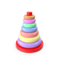 Children Toy Pyramid Multicolor PNG & PSD Images