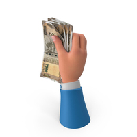 Bill Indian 500 Rupees Money Currency Notes Hand Hold PNG & PSD Images
