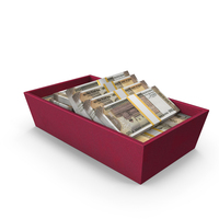 Box With Lots Indian 500 Rupees Money Notes PNG & PSD Images