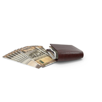 Brown Wallet Close Indian 500 Rupees Money Bill PNG & PSD Images