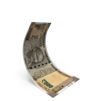 Indian 500 Rupees Falling Money Note PNG & PSD Images