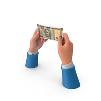Single Indian 500 Rupees Money Note Hand Hold PNG & PSD Images
