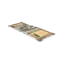 Split Two Pieces Indian 500 Rupees Money Note PNG & PSD Images