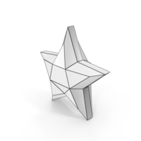 Wireframe Star PNG & PSD Images