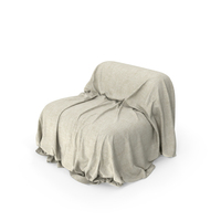 Clean Covered Soft Chair PNG & PSD Images