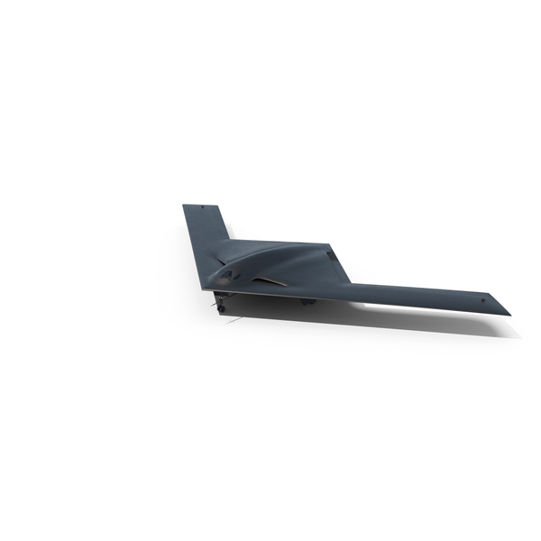 Modern Stealth Bomber Black PNG & PSD Images
