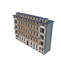 Historic European Apartment Building PNG & PSD Images