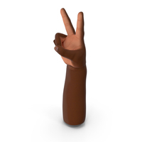 African Baby Hand Victory Gesture PNG & PSD Images