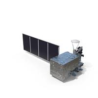 Geostationary Satellite With Astronaut PNG & PSD Images