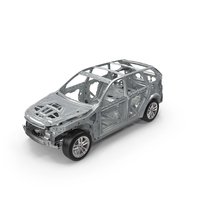 SUV Car Frame Structure With Chassis PNG & PSD Images