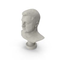 Plaster Bust Of Zelensky PNG & PSD Images