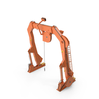 U-Frame Crane Marine Lifting Equipment PNG & PSD Images