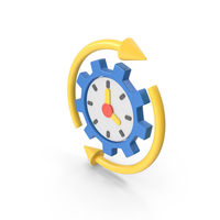 Sync Time Icon Icon PNG & PSD Images