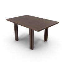 Wood Minimal Dining Table PNG & PSD Images
