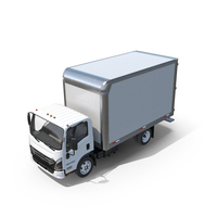 Isuzu Commercial Truck NRR EV 132 Inch Simplified PNG & PSD Images