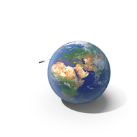 Multifunctional Transport Satellite On Orbit Planet Earth PNG & PSD Images
