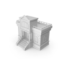 Cartoon House Grey PNG & PSD Images