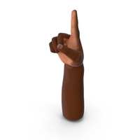 African Baby Hand with Pointing Finger PNG & PSD Images