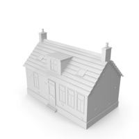 Cartoon House Grey PNG & PSD Images