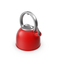 Red Tea Kettle PNG & PSD Images