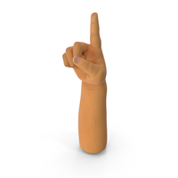 Asian Baby Hand with Pointing Finger PNG & PSD Images