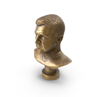 Bronze Bust of Zelensky PNG & PSD Images