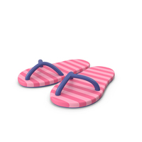 Cartoon Flip Flops PNG & PSD Images