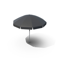 Black Beach Umbrella PNG & PSD Images