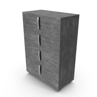 Nostle Tall Dresser Gray PNG & PSD Images