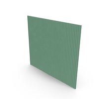 Green Zigzag Wall Panel PNG & PSD Images