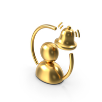 User Notification Gold Icon PNG & PSD Images