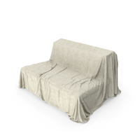 Clean Covered Sofa Small PNG & PSD Images