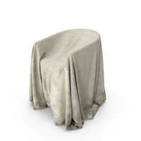 Shabby Covered Chair PNG & PSD Images