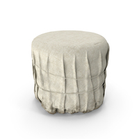 Shabby Covered Pouf PNG & PSD Images