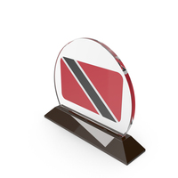 Trinidad & Tobago Flag Trophy PNG & PSD Images