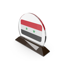 Syria Flag Trophy PNG & PSD Images