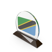 Tanzania Flag Trophy PNG & PSD Images