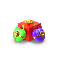 Presentation Gift Boxes Icon PNG & PSD Images