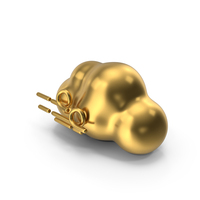 Cloudy Wind Weather Gold Icon PNG & PSD Images