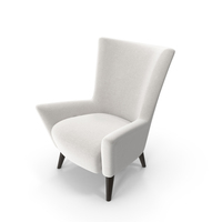 Elsa Wingback Armchair PNG & PSD Images