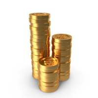 Pile Of Coins PNG & PSD Images