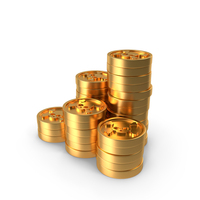 Pirate Mark Pile Of Coins PNG & PSD Images
