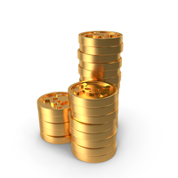 Pirate Mark Pile Of Coins PNG & PSD Images
