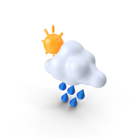 Rainy Weather Cartoon PNG & PSD Images