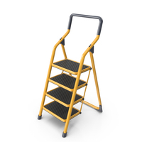 Yellow Step Ladder PNG & PSD Images